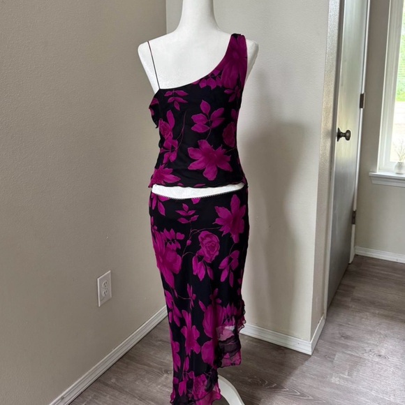 Cache beaded silk set - Picture 4 of 4